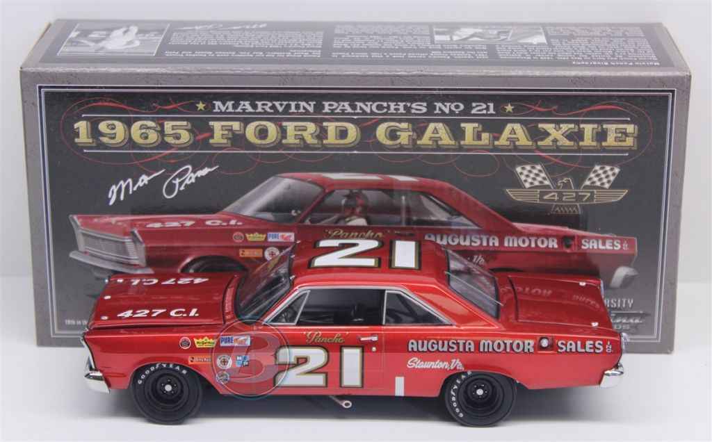 NASCAR ミニカー　FORD 1/24 Marvin Panch #21 Augusta Motor Sales Inc. 1965 Ford Galaxie 1:24